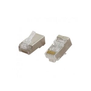 E-GREEN RJ-45 8/8 UTP Oklopljen konektor Cat5e - Slika 1