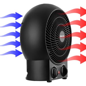 Sencor SFH 7021BK ventilatorska grejalica - Slika 2