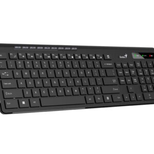 Genius SlimStar 7230 USB US wireless crna tastatura - Slika 1