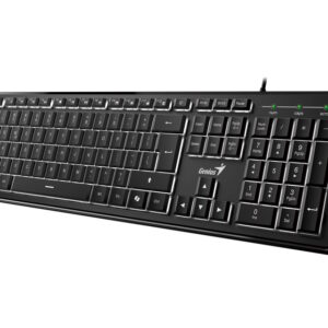 Genius SlimStar 820 USB YU crna tastatura - Slika 1