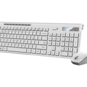 GENIUS SlimStar 8230 Wireless USB YU bela tastatura+ miš - Slika 2