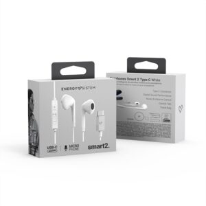 ENERGY SISTEM Smart 2 Type C slušalice sa mikrofonom bele (M44899) - Slika 6
