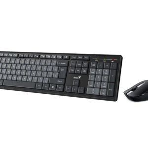 GENIUS Smart KM-8200 Wireless USB YU crna tastatura + miš - Slika 2