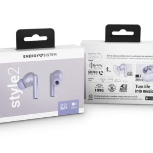 ENERGY SISTEM Style 2 Violet True Wireless bežične slušalice ljubičaste (M45296) - Slika 6