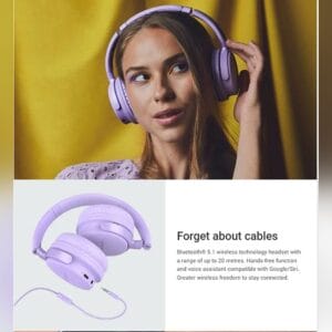 ENERGY SISTEM Style 3 Lavender bežične slušalice ljubičaste (M45305) - Slika 4