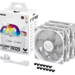 ASUS TUF GAMING TR120 ARGB WHITE EDITION 3IN1 ventilator - Slika 5