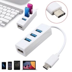 Fast Asia USB 3.1 tip C na 4xHUB 3.0 - Slika 1