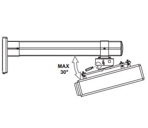 VEGA WMC 70 zidni nosač za Ultra Short Throw projektor - Slika 3