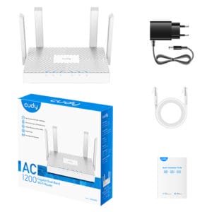 CUDY WR1300E AC1200 Gigabit Wi-Fi ruter - Slika 3