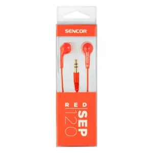 Sencor Slušalice bubice Sencor SEP120/IP20 Crvene - Slika 2