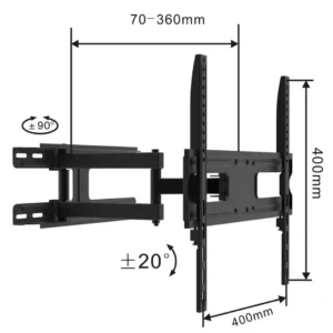 Linkom Nosač za TV Linkom 32-55/max vesa 400x400/45kg/zglobni - Slika 1