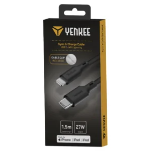 Yenkee Kabl USB Tip C- Lighting Yenkee YCU 635 BK 1.5m - Slika 4