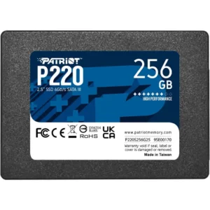 Patriot SSD 2.5 SATA3 256GB Patriot P220 550MBs/490MBs P220S256G25 - Slika 2