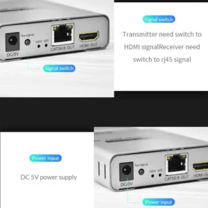 kettz Extender HDMI-UTP do 120m HDEX-120 4K Velteh - Slika 2