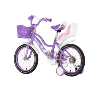 VISITOR Kids bike Princess Flower ljubičasta 16 2024 - Slika 2