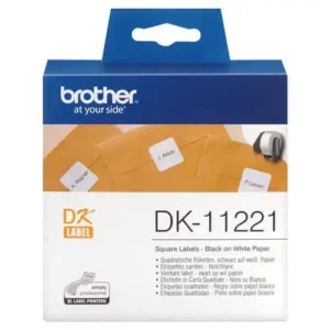 Brother Nalepnica kvadratna papirna Brother 23mmmx23mm DK11221 - Slika 2