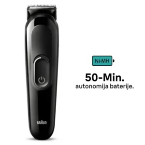 Braun Trimer Braun MGK 3410 BLK/ za bradu i kosu/punjivi/6u1 - Slika 2