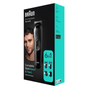 Braun Trimer Braun MGK 3410 BLK/ za bradu i kosu/punjivi/6u1 - Slika 3