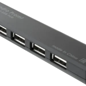 Defender USB Hub 4 port Defender 2.0 Black Quadro Promt - Slika 3