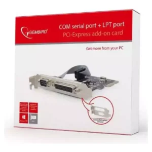 Gembird Kartica PCI-E kontroler serial RS232 + LPT PEX-COMLPT - Slika 2