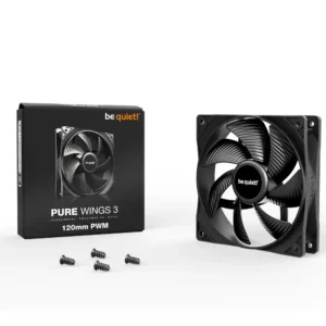 Be Quiet Case Cooler Be quiet Pure Wings 3 120mm PWM BL105 - Slika 3