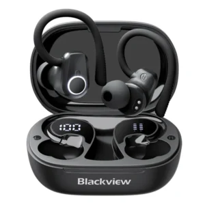 Blackview Bežične slušalice sa zakačkom za uši Blackview AirBuds 60 Black/BT 5.3/USB Type-C/IPX4 - Slika 1
