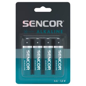 Sencor Baterija Sencor LR06 AA 4BP Alkalna 4/1 - Slika 1