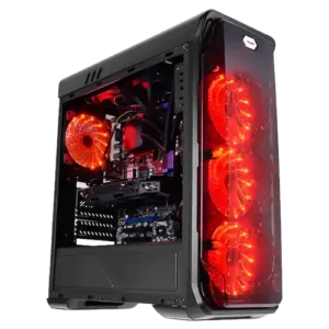 Lc Power Kućište LC Power Gaming 988B-ON Red Typhoon Black - Slika 1