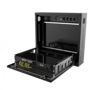 Mirsan 2U/19 rek orman nazidni za video nadzor Mirsan DVR02U580550200.01 580mm x 200mm x 550mm Crni - Slika 1