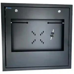Mirsan 2U/19 rek orman nazidni za video nadzor Mirsan DVR02U580550200.01 580mm x 200mm x 550mm Crni - Slika 2