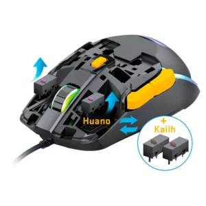 Yenkee Miš YENKEE YMS 3600YW MARKSMAN Modularni - Slika 4