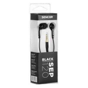 Sencor Slušalice bubice Sencor SEP120/IP20 Crne - Slika 2
