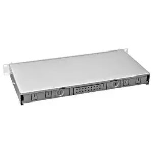 Schrack FO Splicebox 19 inča sa 4 LC singlemode duplex adapter Schrack HSELS08SLG RAL7035, PREMIUM - Slika 2