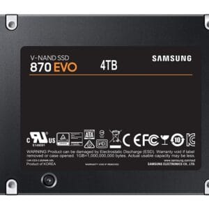 Samsung 4TB 2.5 inča SATA III MZ-77E4T0B 870 EVO Series SSD - Slika 3