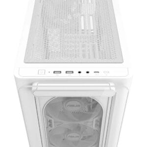 Asus A23 PLUS TG ARGB micro-ATX kućište belo - Slika 5