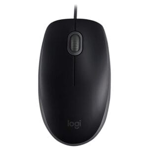 Logitech B110 Silent Optical OEM USB crni miš - Slika 2