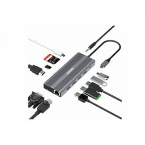 Maiwo Adapter MAIWO 12in1 USB(C) port replikator KH12RHV - Slika 1