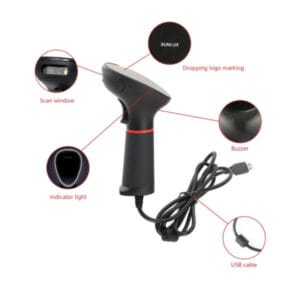 Xl-Scan Barcode scan XL-SCAN XL-3610S 2D w/Stand - Slika 2