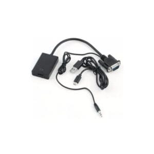 Kettz Adapter Kettz VGA na HDMI + 3.5mm - Slika 1