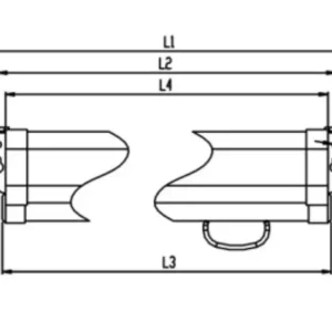 Vega Platno zidno VEGA WS W 180 - Slika 3