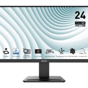 MSI 23.8 inča PRO MP2412 FHD 1920x1080 VA 100 Hz business monito... - Slika 1