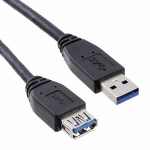 E-Green Kabl USB 3.0 A - USB A M/F (produžni) 1.8m crni - Slika 1