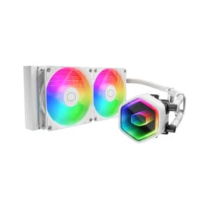 Cooler Master MasterLiquid 240 Core II ARGB vodeno hlađenje belo (MLW-D24M... - Slika 1