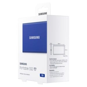 Samsung Portable T7 1TB plavi eksterni SSD MU-PC1T0H - Slika 8