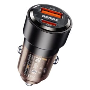 Remax RCC360 Walking USB-A 30W + USB-C 45W PD+QC brzi auto punjač - Slika 1