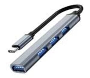 Fast Asia TIP C 3.1 HUB na 4 x HUB 3.0 sivi - Slika 1