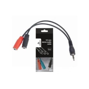 Gembird Adapter Gembird 2x3.5mm-3.5mm CCA-417 - Slika 1