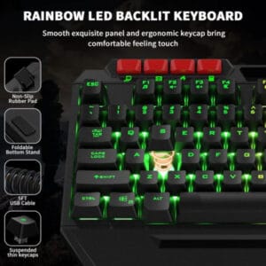 Aula Gaming komplet Aula T650 4u1, USB, Zicni - Slika 2
