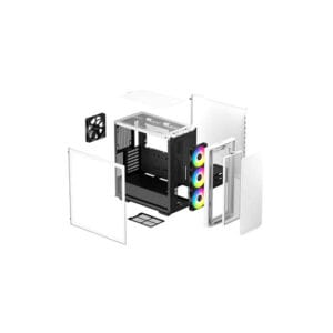 Deepcool Kuciste DeepCool CK560 Mid-Tower WH - Slika 4