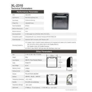 Xl-Scan Barcode Scan XL-SCAN XL-2310 omni - Slika 4